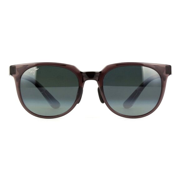New MAUI JIM Wailua Grey Polarised Square 454 11 Sunglasses Women - Picture 2 of 4